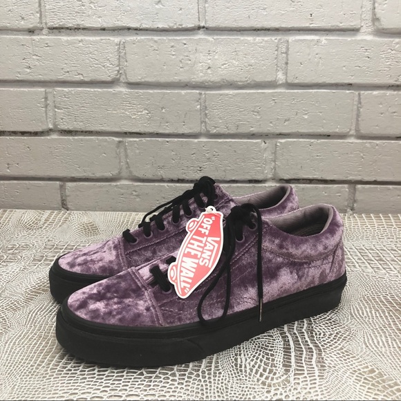 Vans Shoes - Vans Old Skool Sneakers in Purple Velvet